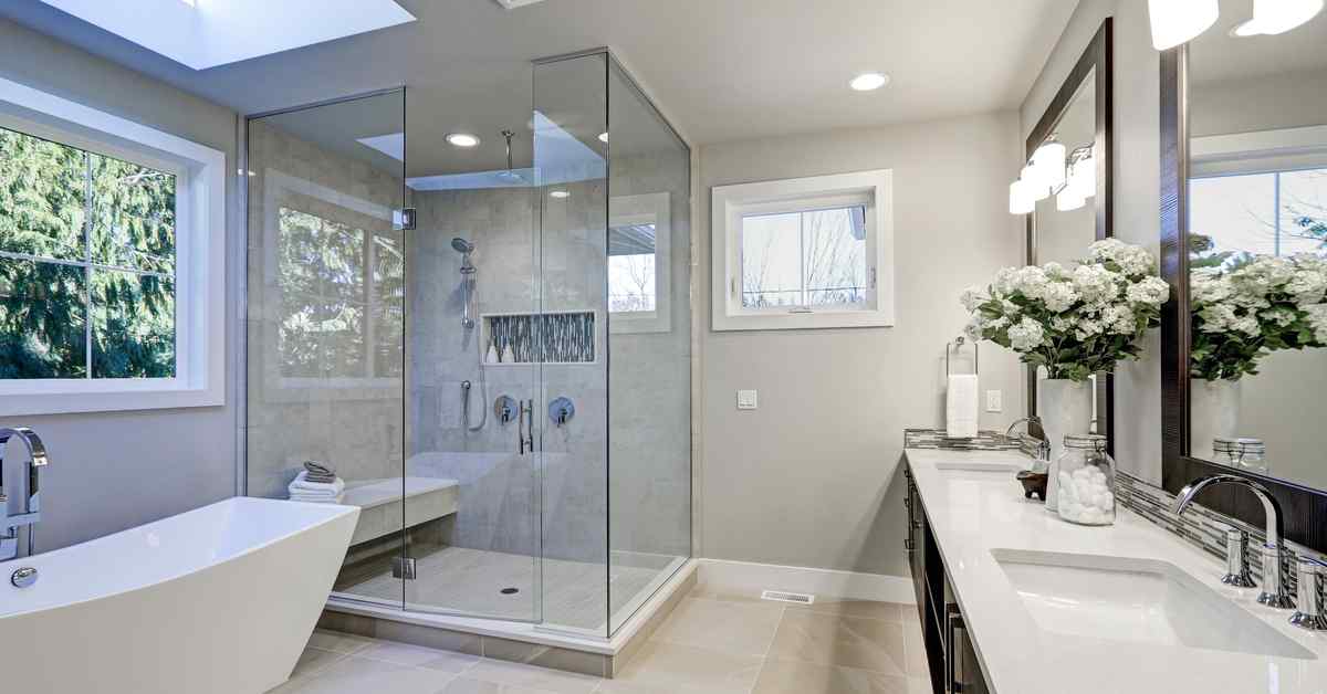 frameless shower screen installation